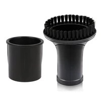 1pc round brush with 1pc hose adapter vacuum cleaner brushes for karcher inner diameter 32 35mm vacuum cleaner parts accessories