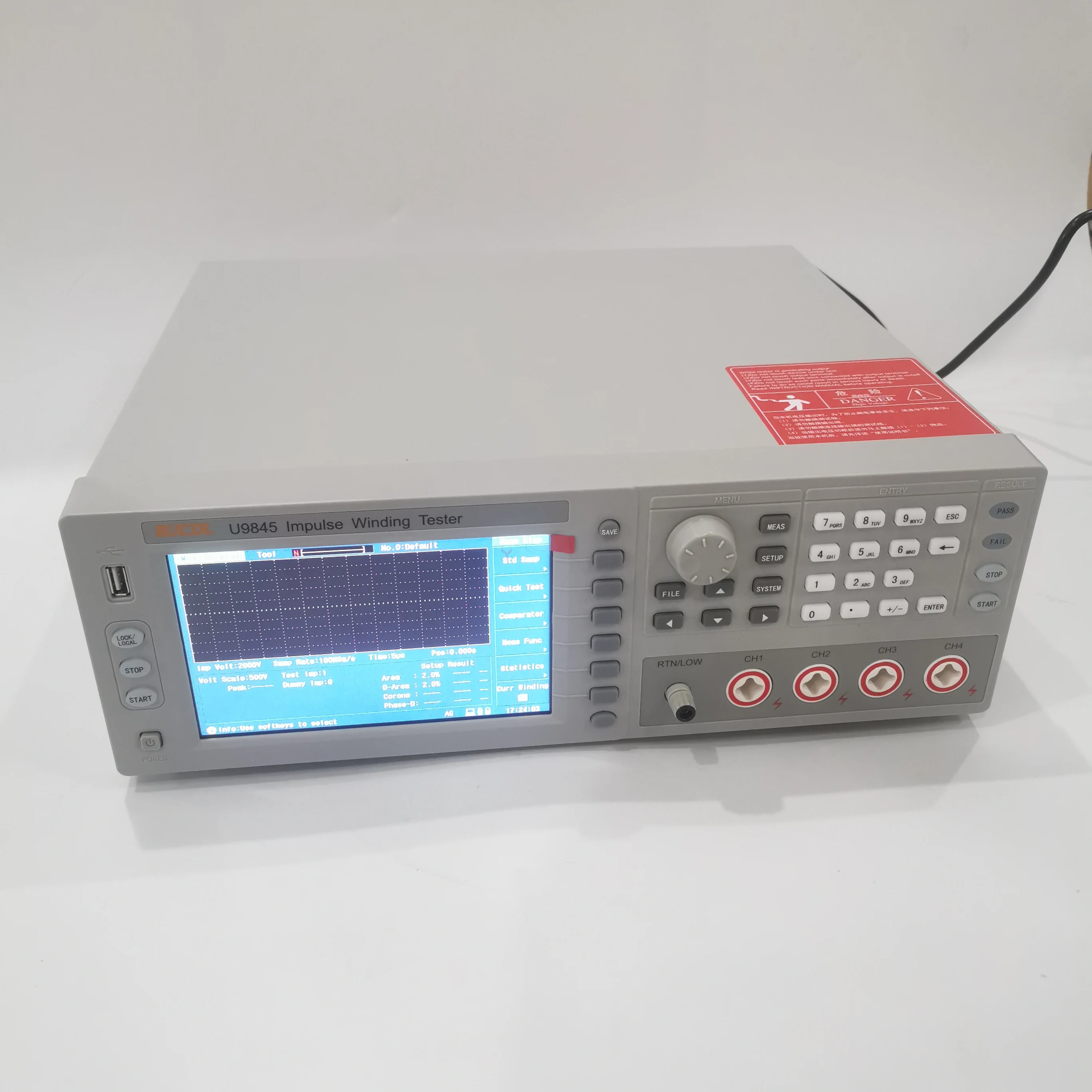 

100V ~ 5000V 110V/220V U9845 4-канальный импульсный фотометр