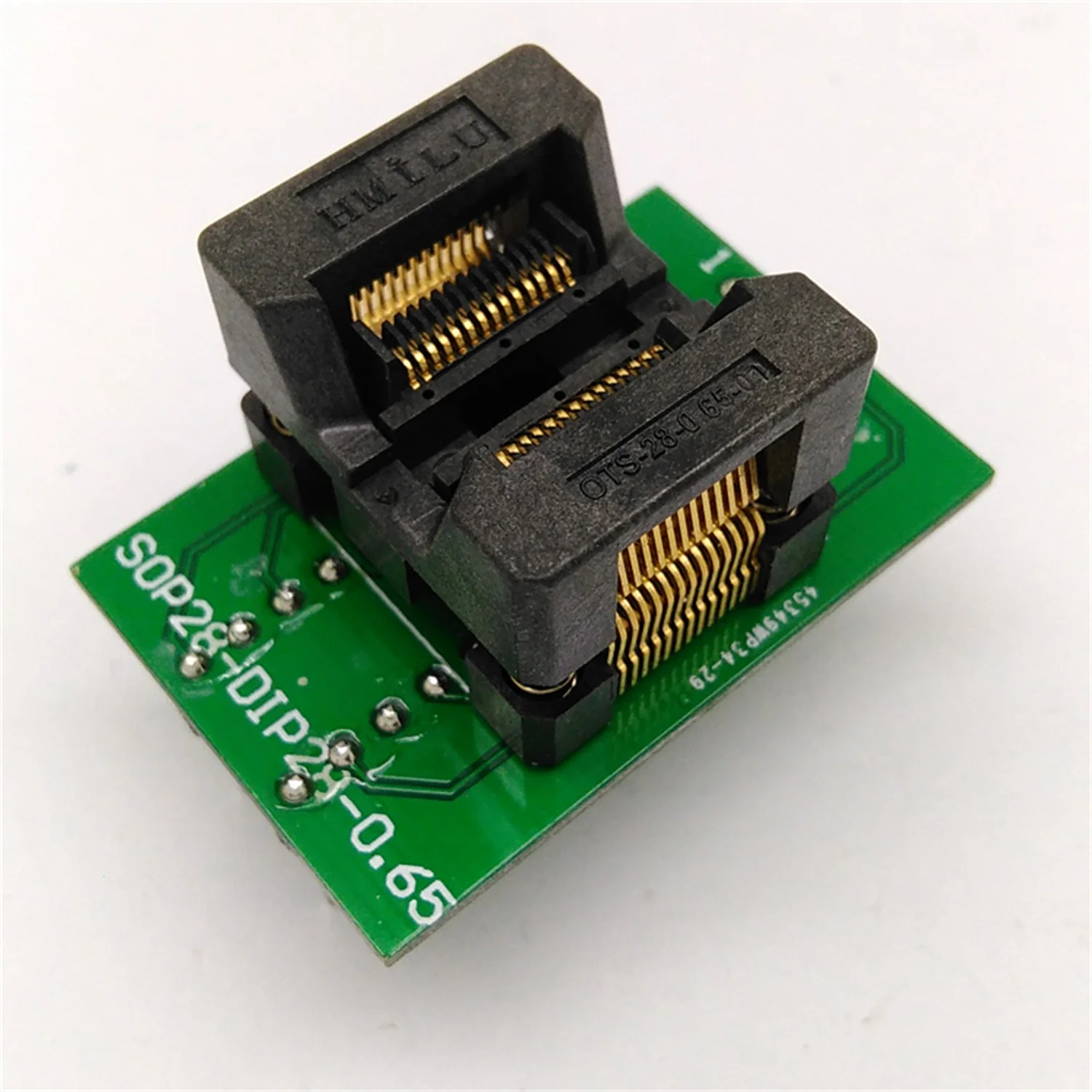 Программируемая розетка TSSOP28 адаптер для тестового программирования микросхем -