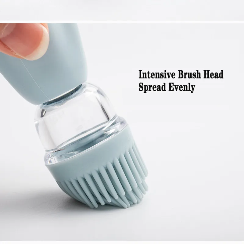 

Portable Oil Sauce Seasoning Bottle Oil Dispenser With Silicone Brush For Cooking Baking Bbq Kitchen Food Grade Oil Tank Brand