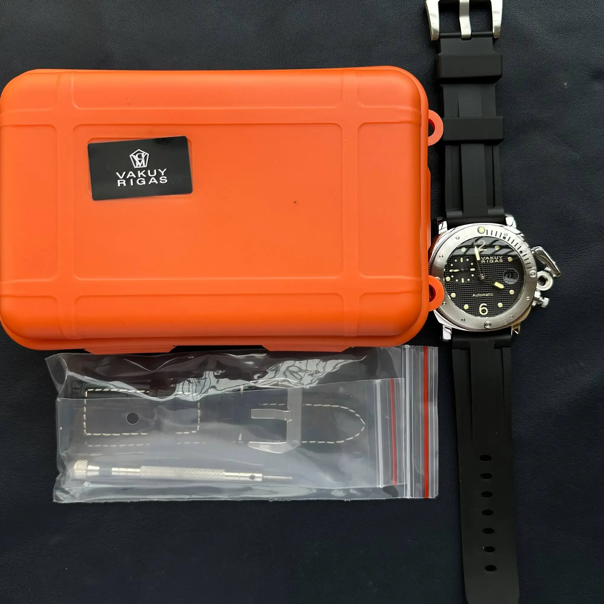 Мужские Автоматические Механические Наручные Часы Темно-синие В Стиле Милитари