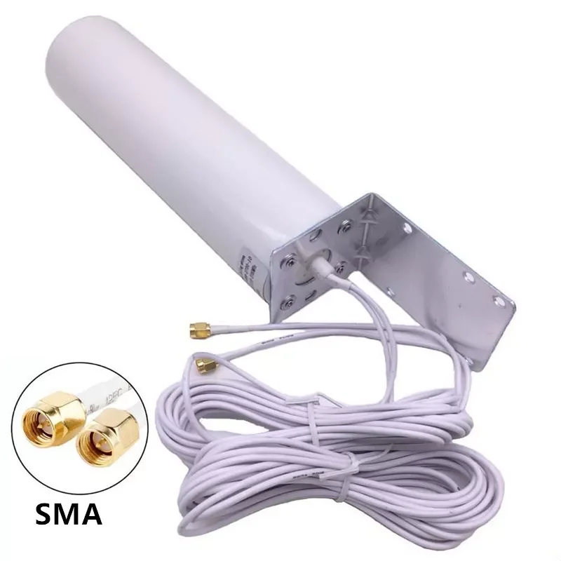 

New Antenna Dual 10 Meters Cable 3G 4G LTE Router Modem Aerial External Antenna Dual SMA TS9 CRC9 Connector