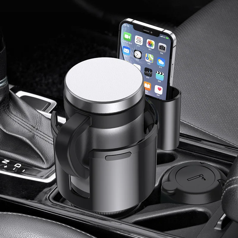

Universal 2 in 1 Multi-function Car Water Cup Holder Phone Holder In-car Oversized Water Cup Drink Holder For Auto Accessories