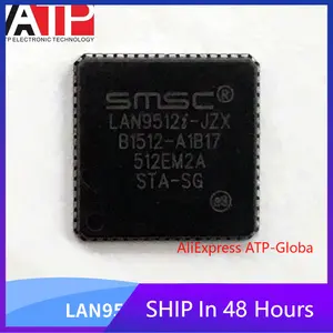 ATP Store 1-10pcs LAN9512I-JZX Package QFN64 9512I-JZX Ethernet Controller MCU IC Chip Brand New Original