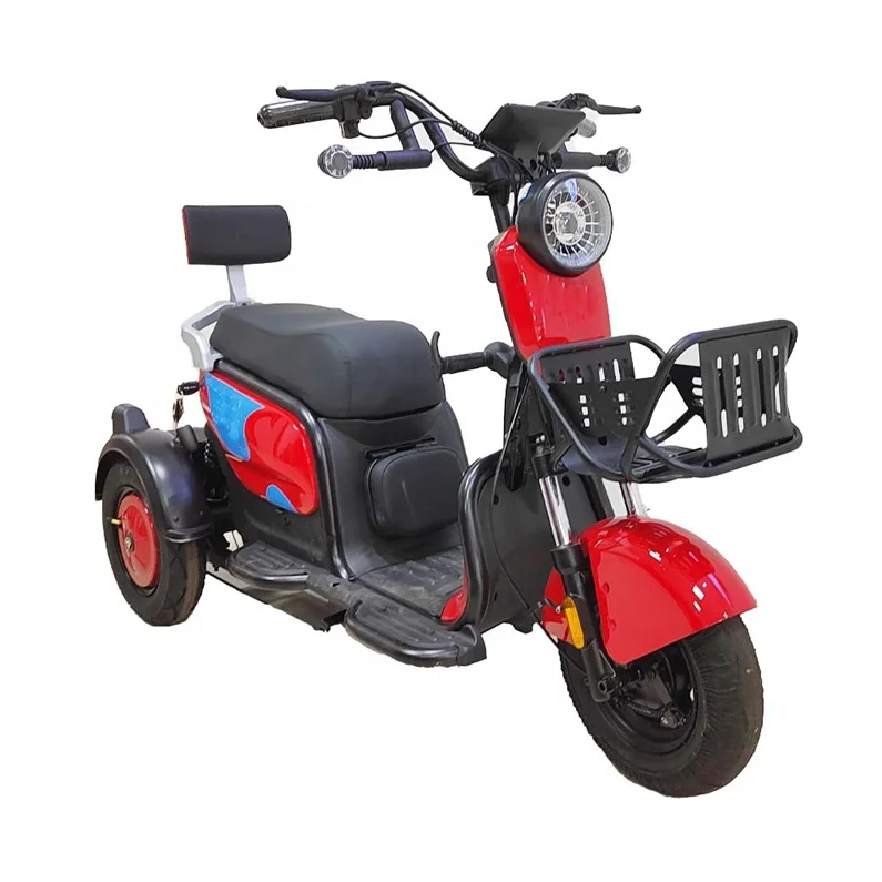 

Strong Drum Brake Electric Three Wheel Cargo Bike tricycle for sale