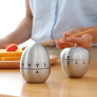 cooking timer stainless steel egg clock kitchen timer alarm count up down clock 60 minute countdown kitchen gadgets