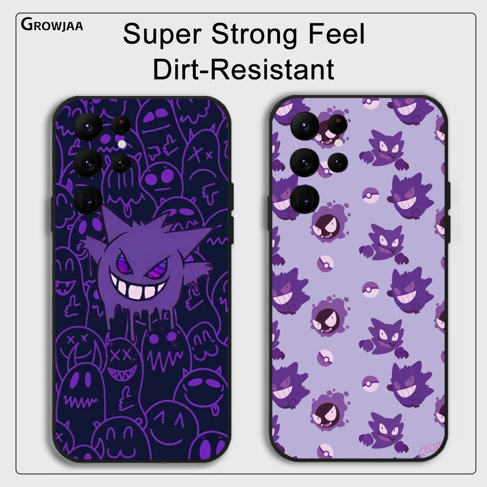 Чехол для телефона Gengar and Gastly Samsung Galaxy S24 Ultra S22 S23 S21 S20 5G защитный силиконовый чехол