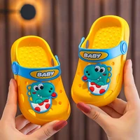 disney summer new childrens slippers indoor non slip baby beach baotou cave shoes cute boys and girls cool slippers