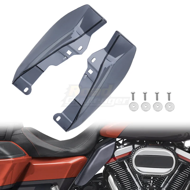 

Motorcycle Heat Shield Mid-Frame Air Deflector Trim Cover For Harley Touring Trike 09-16 Electra Glide CVO Limited