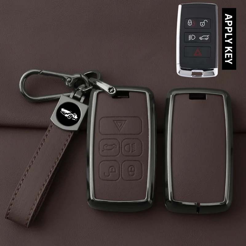 

Чехол для автомобильного ключа, из сплава, для Land Rover Range Rover Discovery ry 5 Sport Evoque 2018 2019 2020, для Jaguar XEL