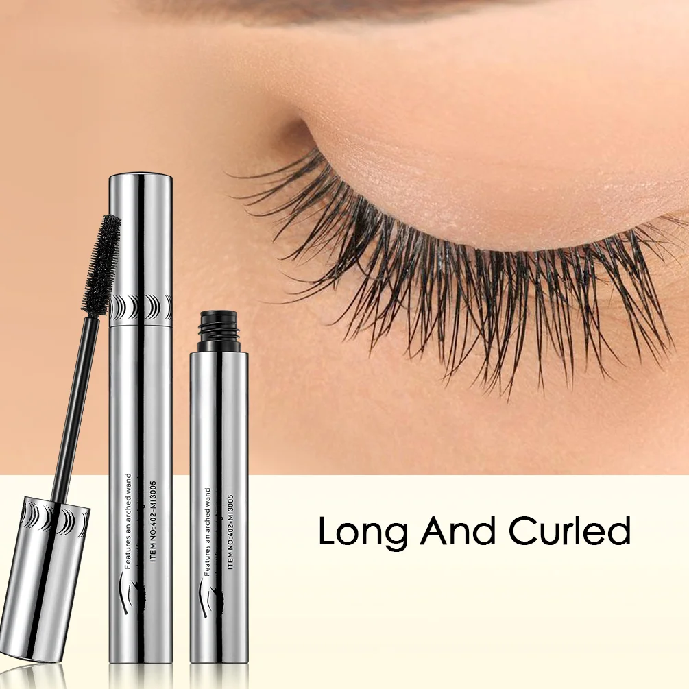 

Waterproof Mascara Black Eye Makeup Rimmel 4D Eyelash Cosmetics Curling Thick Mascara Eyelashes Silk Fiber Volume Mascara