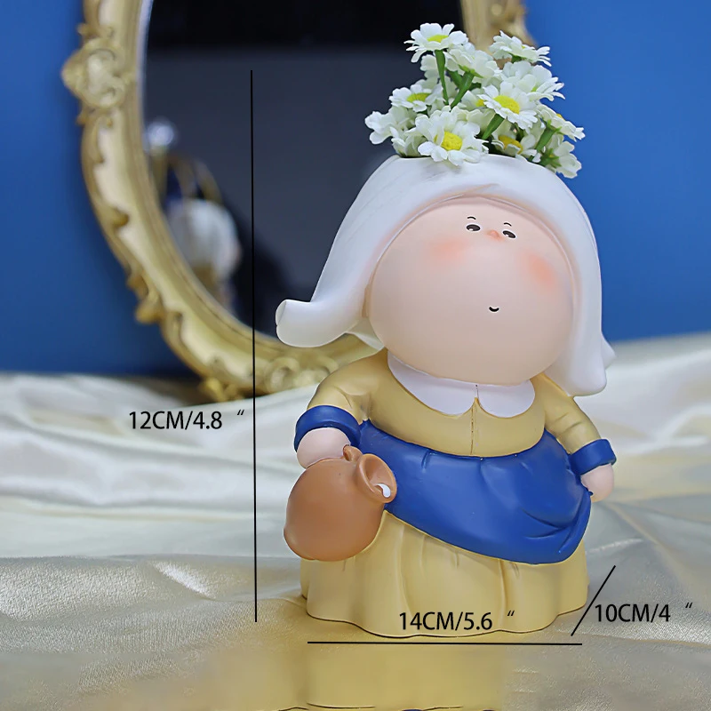 Мультяшный персонаж смола украшение для рабочего стола спальни