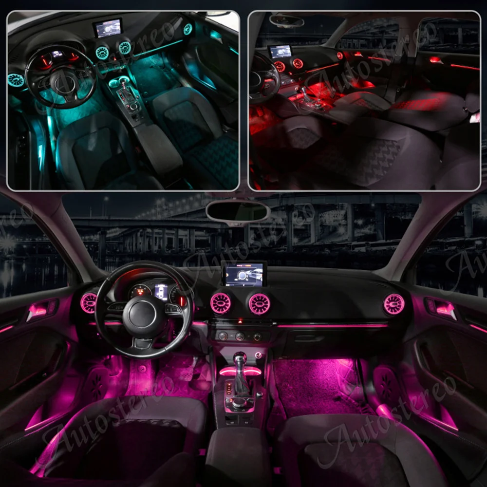 Окружающий свет кузова автомобиля дисплей приборной панели для Audi A4L A6L/A3/Q3/Q5L/Q2/Q7/A5