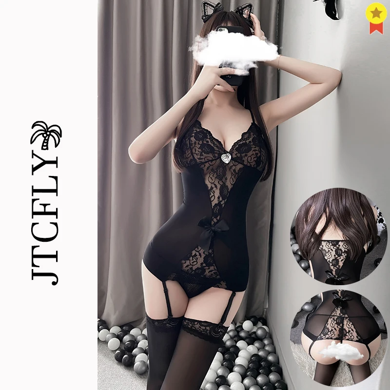 

Сексуальные женские Чулочно-носочные изделия с открытой промежностью