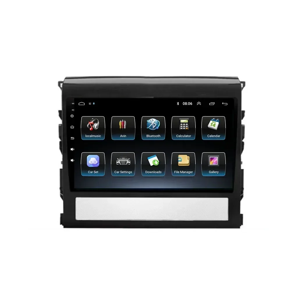 2 Din Android 13 Автомобильный стерео радио DVD GPS Мультимедийный видеоплеер 5G Wi-Fi камера