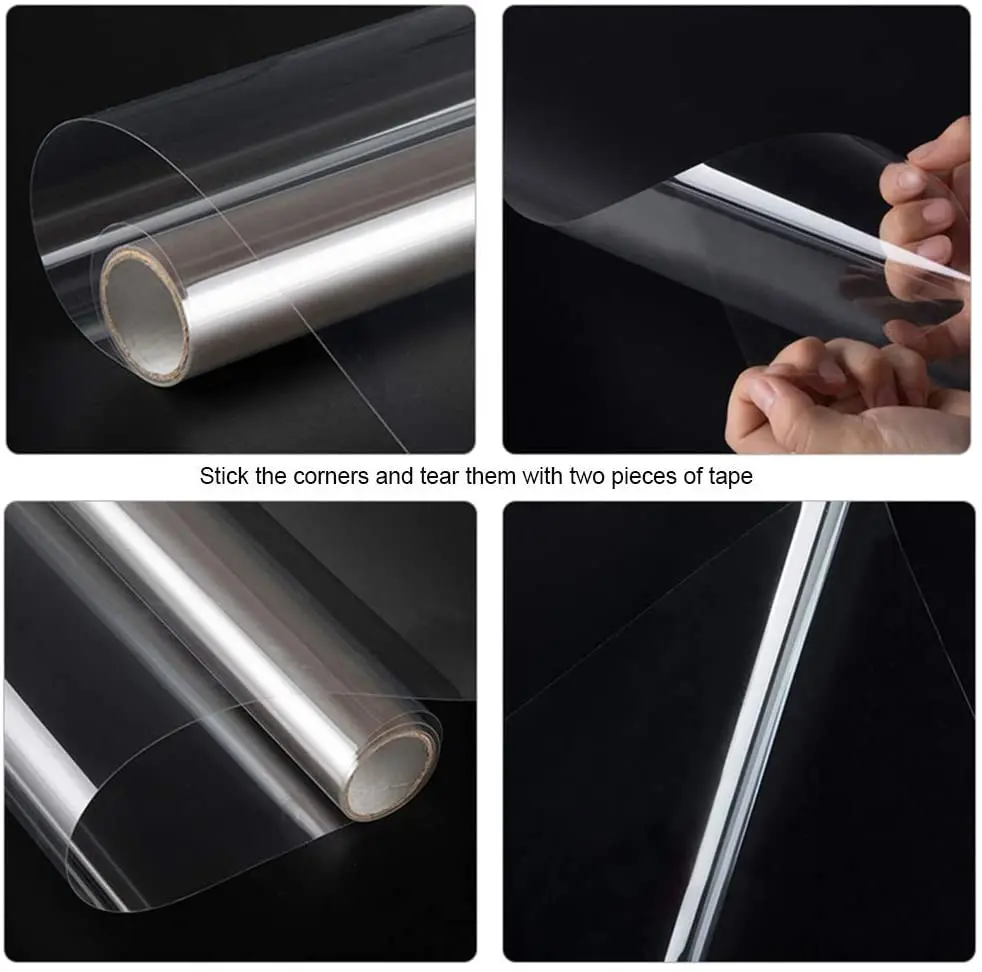 5M Clear Safety & Security Window Film Anti Shatter Glass Protection Sticker Transparent Explosion-Proof Film Self-Adhesive images - 6