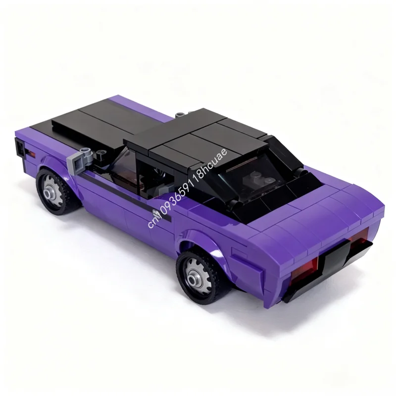 Фото 293 шт. MOC Classic Muscle City Champions суперкар модель строительные блоки детская идея игрушки на день рождения креативные рождественские подарки №2