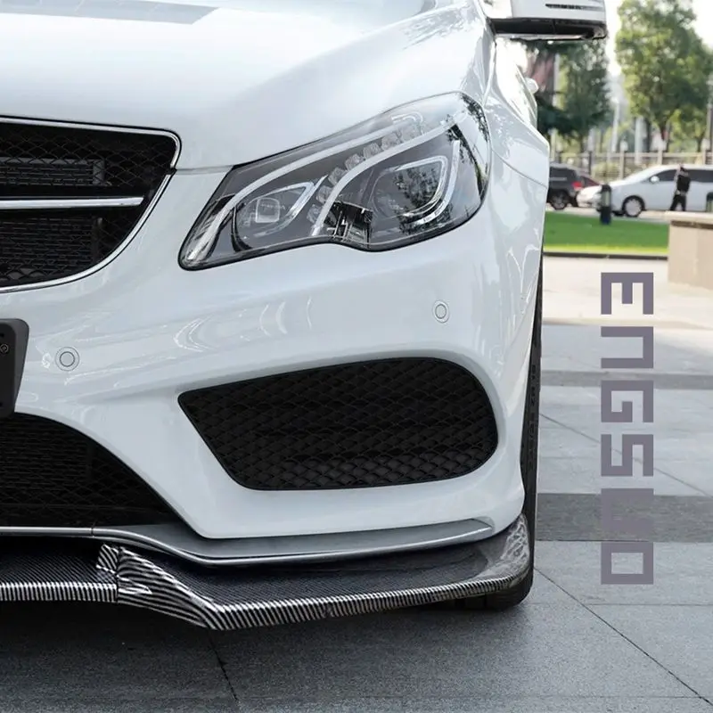 Сплиттер для переднего бампера Mercedes Benz E Class Coupe C207 спойлер тюнинга E200 E260 E63 2 двери