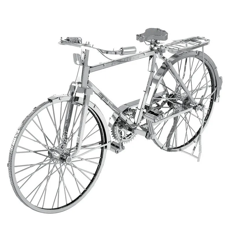 

3D Metal Puzzle BICYCLE model KITS Gift jigsaw Toys For Children