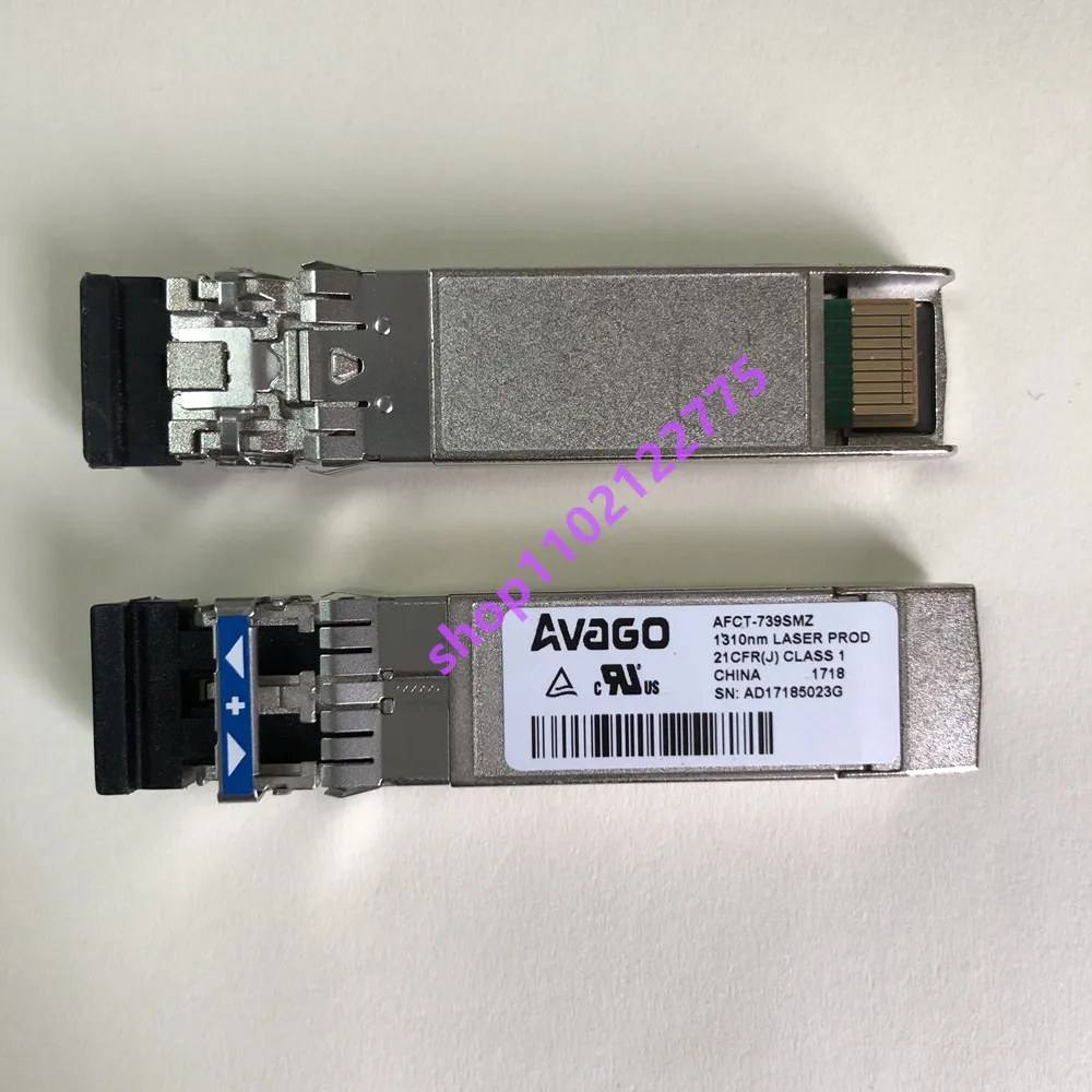 AVAGO AFCT-739SMZ 10G LR 1310nm 10Km LC-LC SFP+ Single Module Optical Fiber Transceiver avago 10g lr switch 10g 1310NM sfp