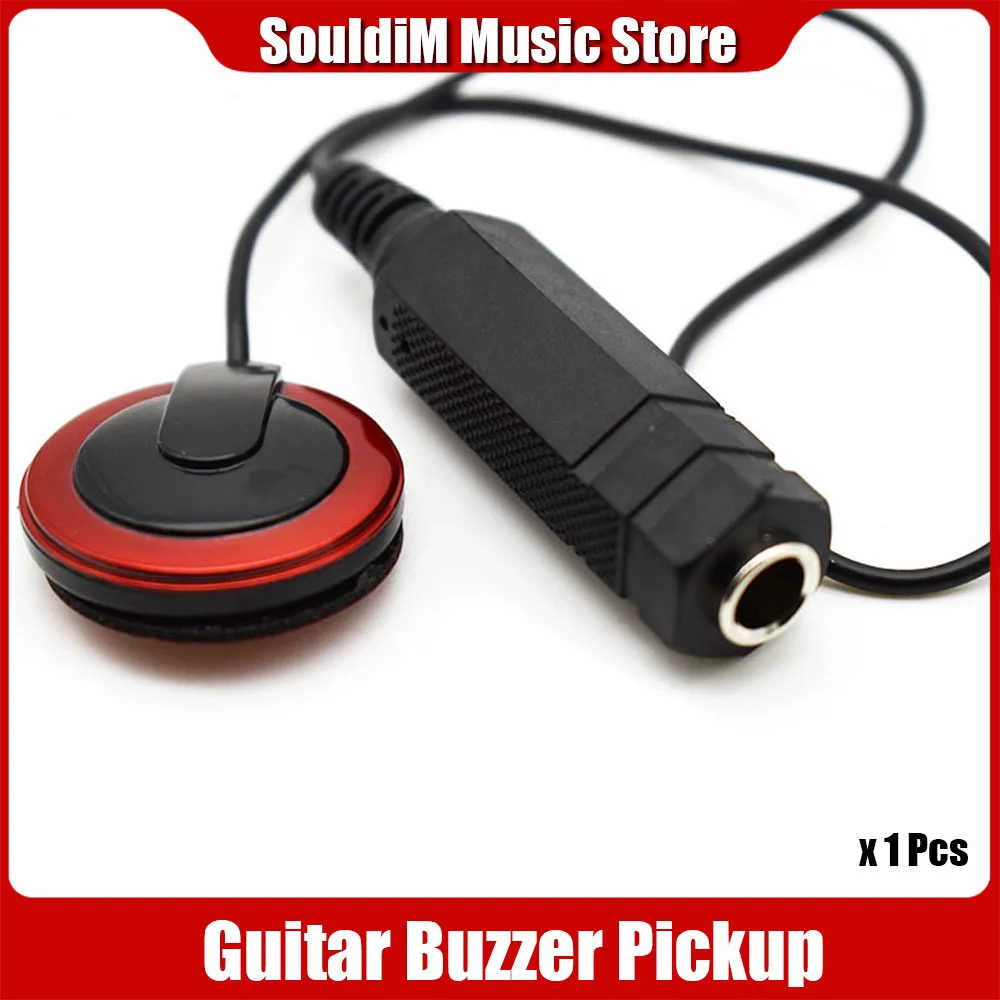 

Guitar Pickup Buzzer Piezo Transducer for Acoustic Guitar Ukulele Mandolin Guitar Parts