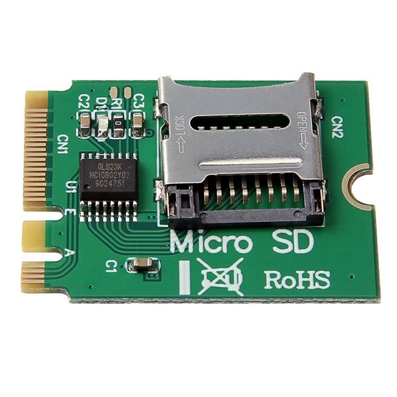 

M2 NGFF ключ A.E WIFI слот для Micro-SD SDHC SDXC TF кардридер t-flash карта M.2 A + E набор адаптеров для Windows Mac OS