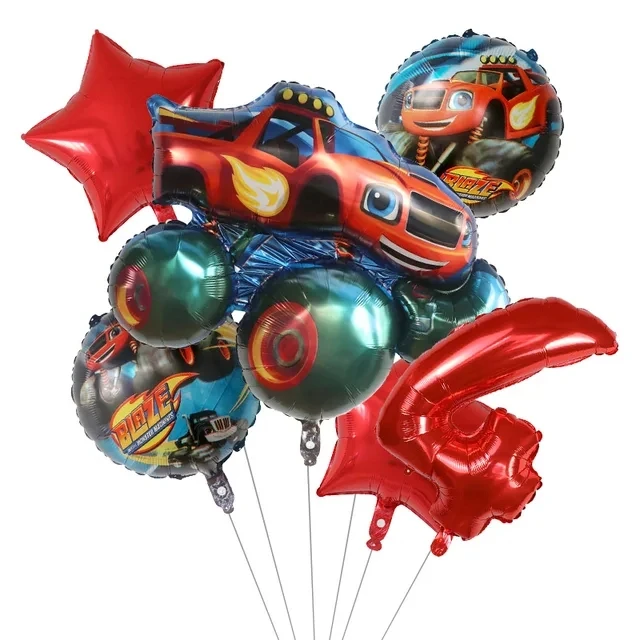 

Воздушные шары Disney Monster Trucks 6 шт.
