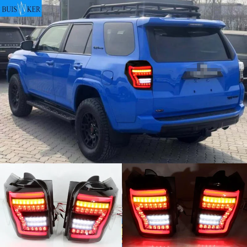 Задние фонари для Toyota 4Runner 2010-2021 прицепа светодиодные стоп-сигналы автомобилей