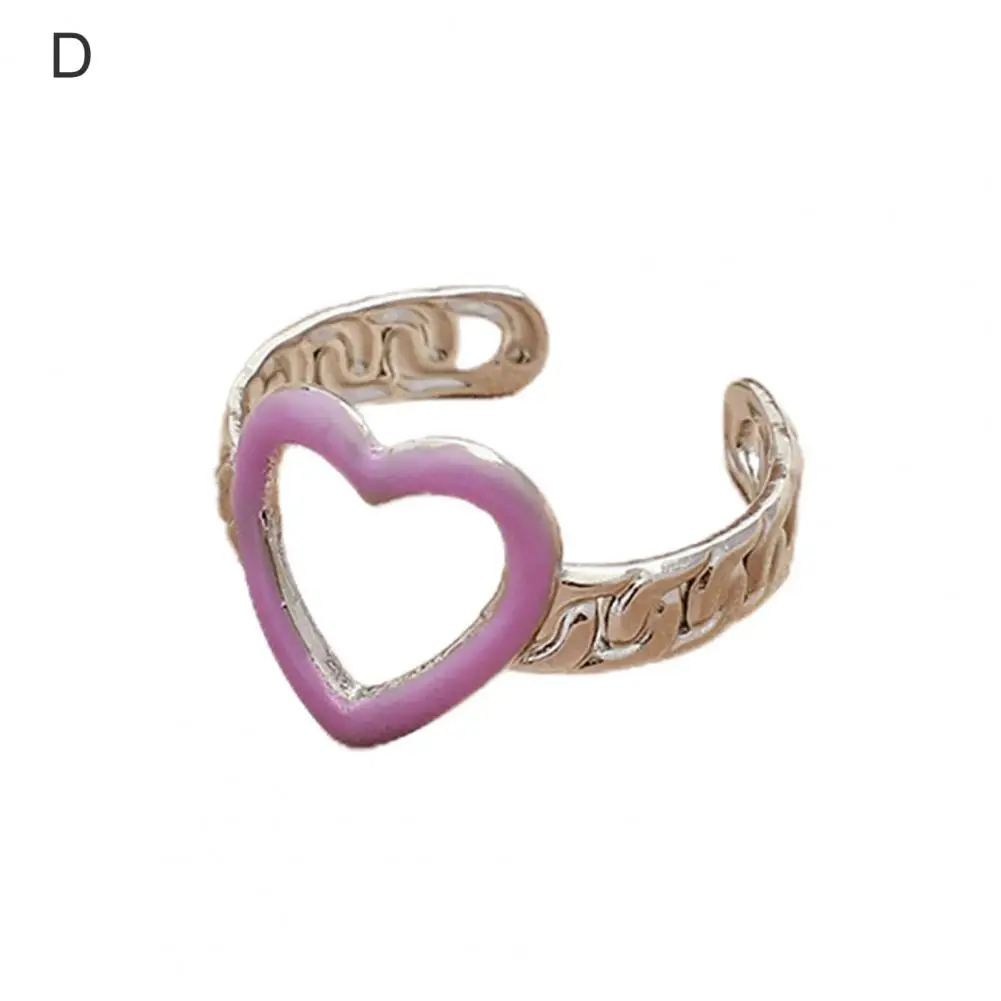 

Finger Ring Popular Accessory Smooth Opening Openwork Ring for Party Banquet Prom Wedding Chic Ring Women Ring