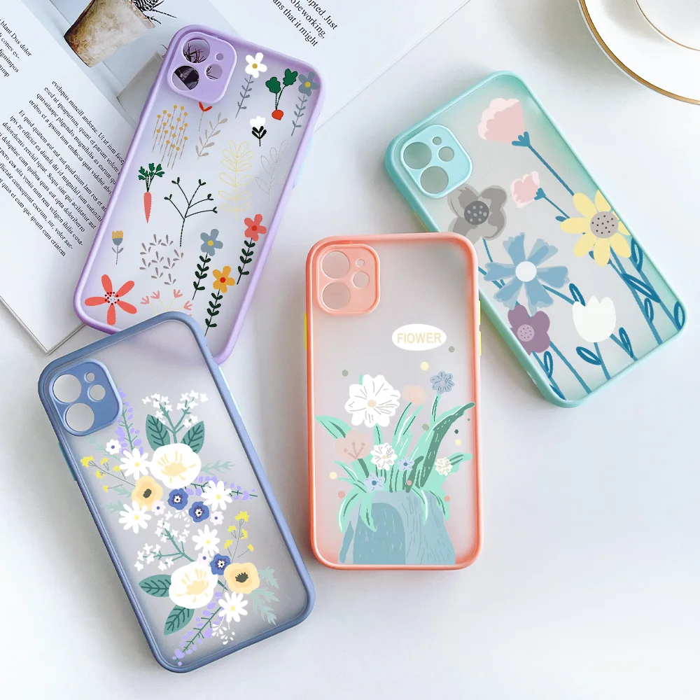 Case For Iphone 13 Pro 11 Pro Max 12 Mini XR Cover Hard PC Shell Iphone X XS 7 8 Plus SE 2020 6 6S SE 2 3 Fundas Iphone12 Capa