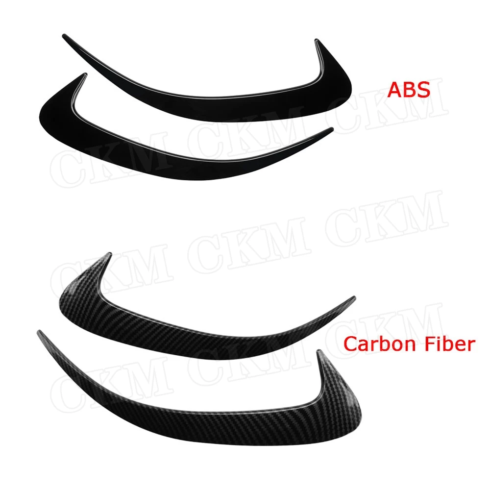 Дефлекторы для заднего бампера Mercedes-Benz CLS Class CLS300 CLS350 CLS450 Sedan 2019 + углеродное