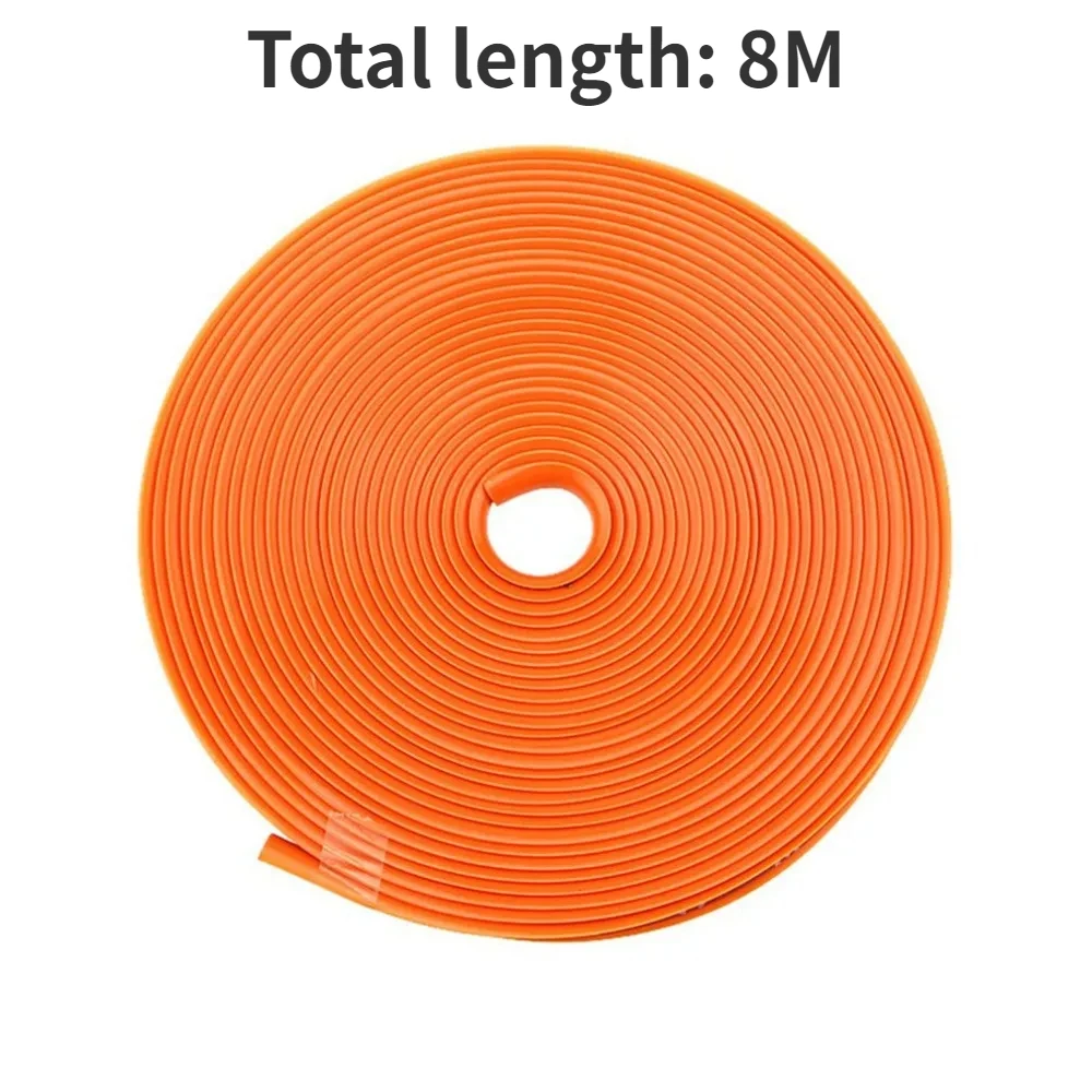 

8 м автомобильные ступицы колеса, декоративные полоски, защитные кольца для шин, защита от столкновений, защита от царапин, декоративная линия, принадлежности для модификации