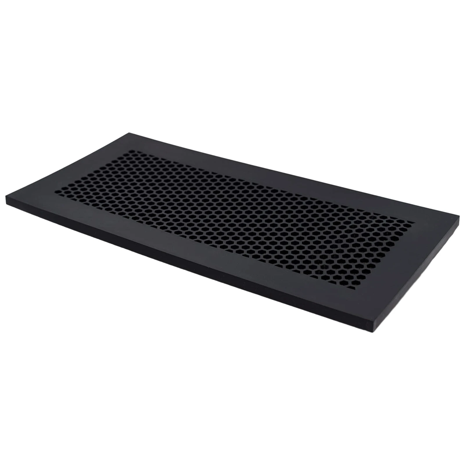 

Prevents Creepy Crawlies Vent Cover Easy Install Protectors Baby Proofing Deflector Home Rectangle Black For Floor 4x10inch