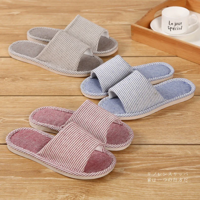 Тапочки для мужчин и женщин весны осени дома пары деревянное напольное покрытие