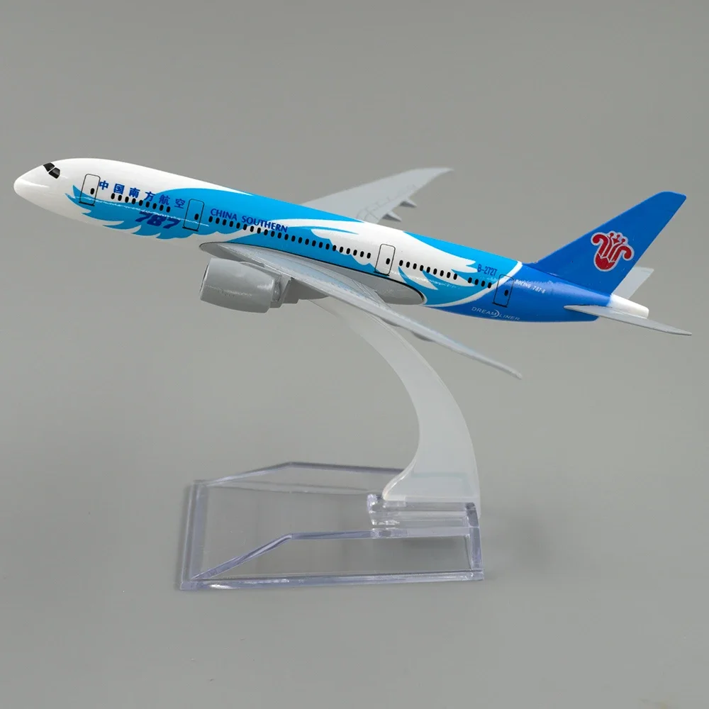 Самолет в масштабе 1/400 B787 China South 16 см модель самолета из сплава Боинг 787 игрушки