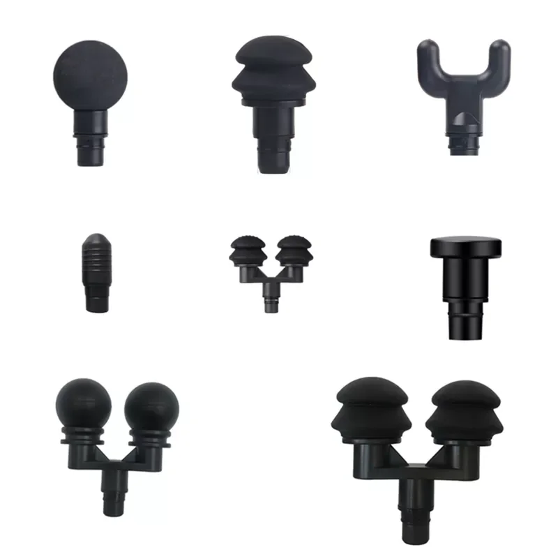 

NEW2023 Universal Fascia Gun Massage Head Silicone Massage Head Set Body Relaxation Fascia Massager Gun Replacement Head Accesso