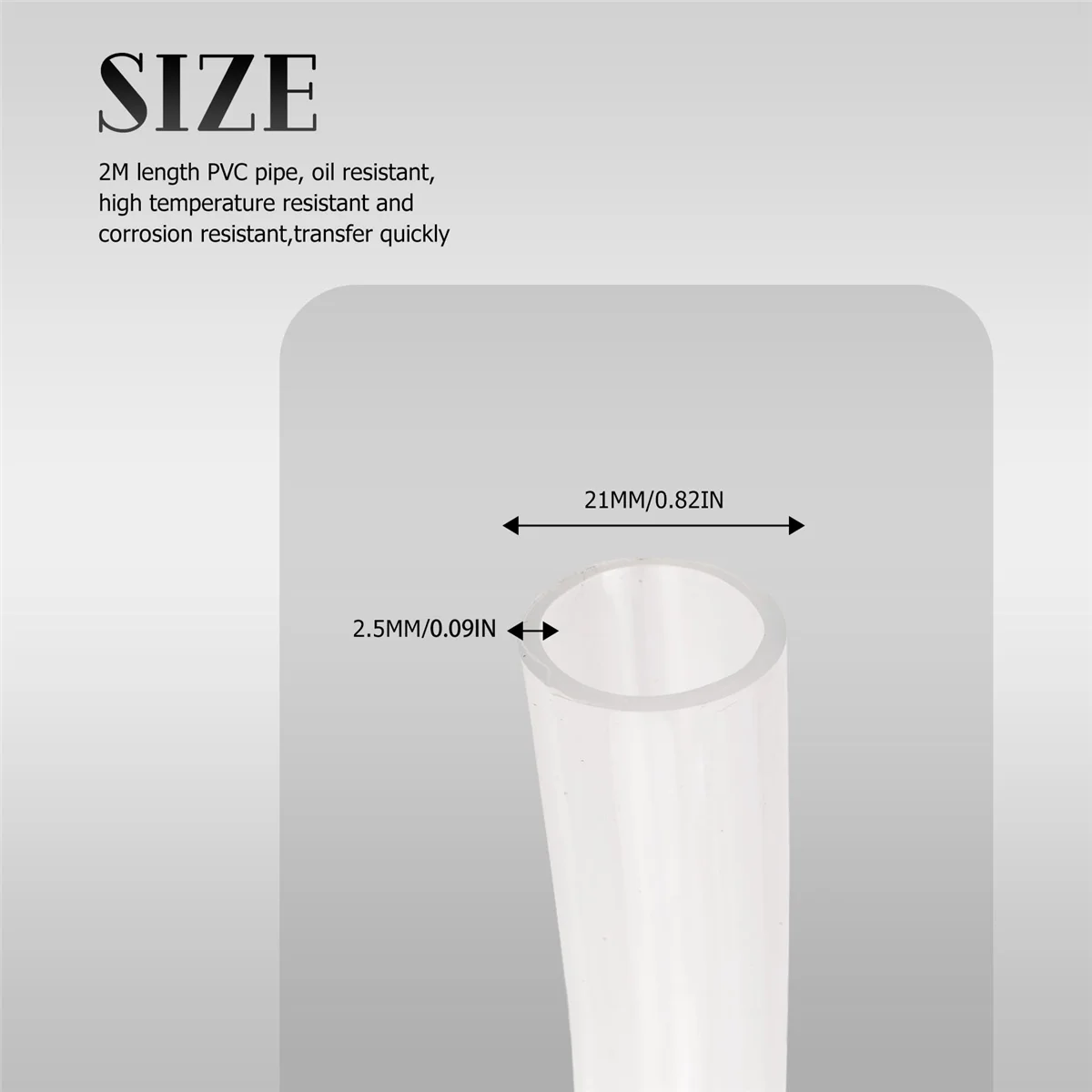 Сифон с высоким потоком 2 м ручной портативный автомобильный насос для переноса