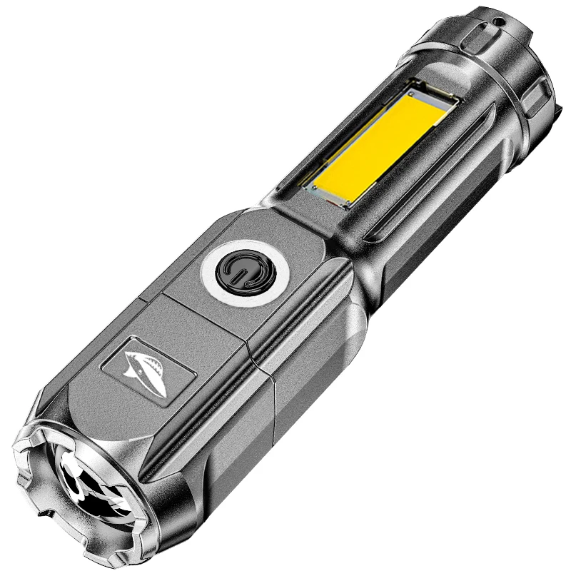 

Bicycle Flashlight Rechargeable Powerful Keychain Work Light Camping Flashlight Tactical Lanterna Electronic Equipment