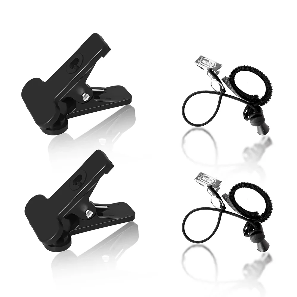 

4Pcs Photography Clips And SideClamps Fixed Backdrop Muslin & Green Screen For Background Stand