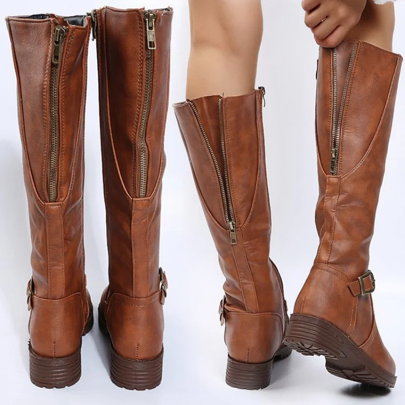 New In Women's Knee High Winter Boots Woman Winter 2022  Shoes for Women