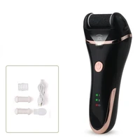 rechargeable electric foot file callus remover machine pedicure device foot care tools feet for heels remove dead skin black