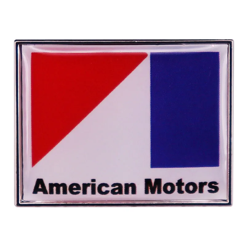 American Motors Corporation эмалированная брошь-кнопка Badge для рюкзаков модные украшения в