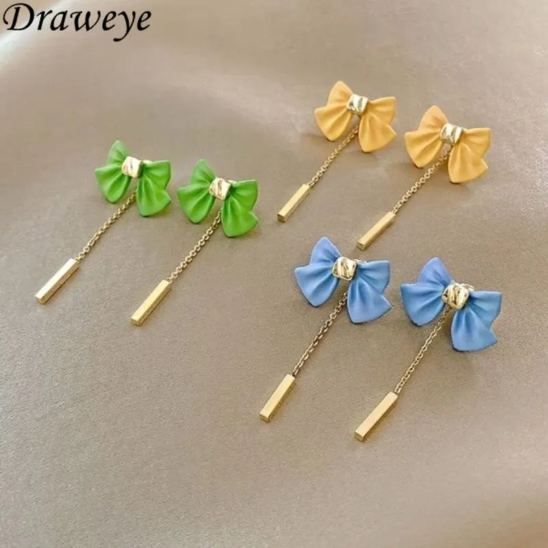 

Милые женские серьги-подвески в Корейском стиле