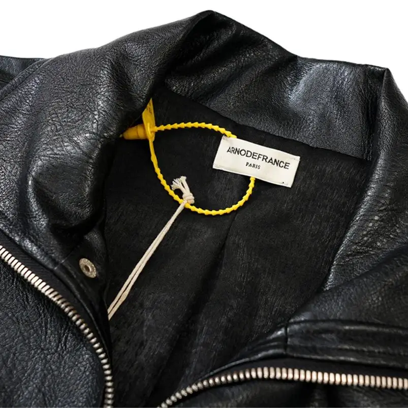 ArnodeFrance 2024 осенне-зимняя кожаная функциональная рабочая одежда из АДФ куртка на