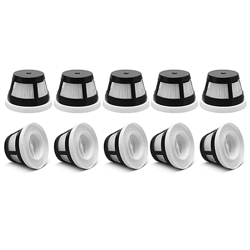 

10Pcs Replacement Filter For Bissell Aeroslim Cordless 29869 29861 29867 29868 29866 2986 Handheld Vacuums,Part 1624405