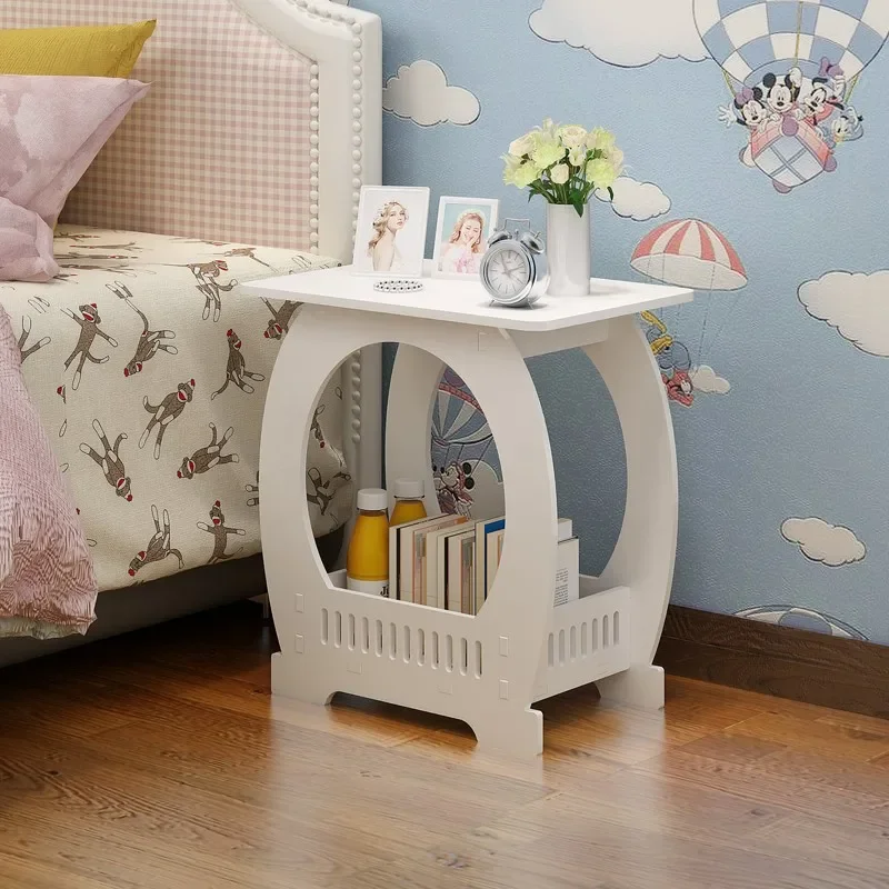 Кофейный столик в современном дизайне гостиной спальни тумбочки деревянный