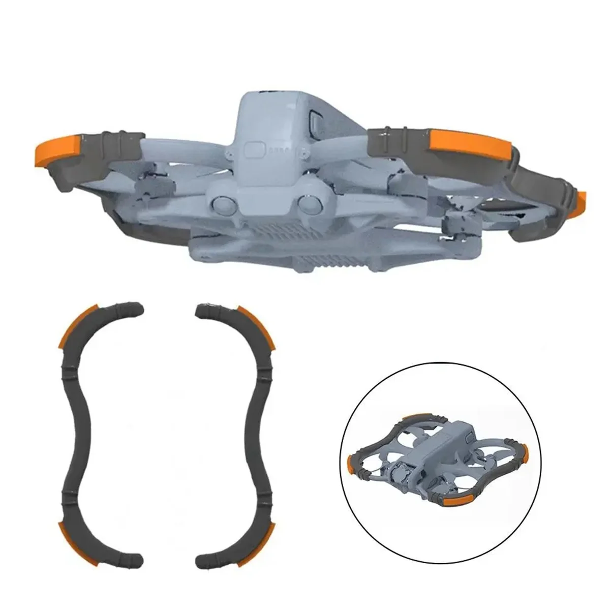Для Avata 2 Рамка защитная рамка для дрона 3D печать противоударное устройство