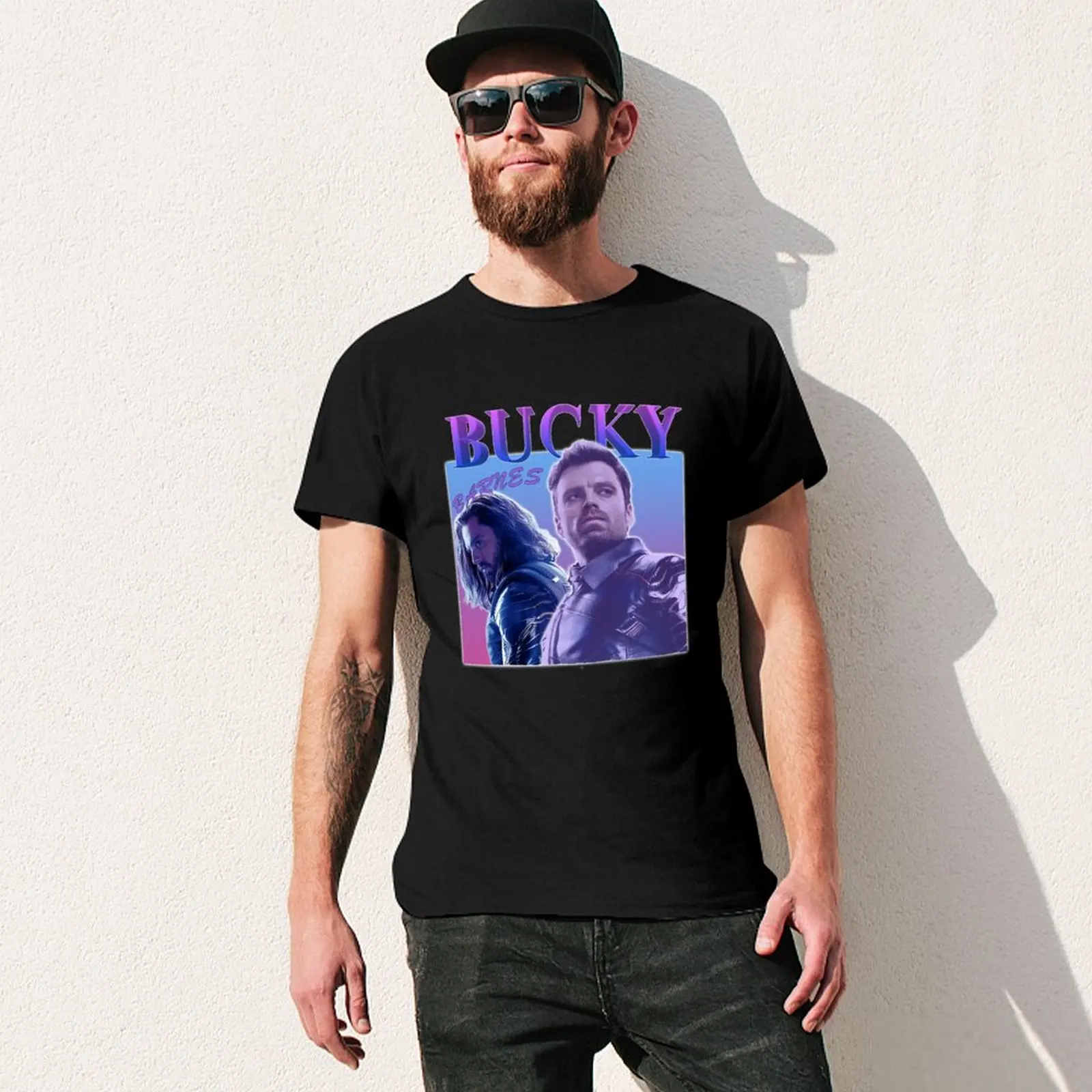 Футболка BUCKY 90's VINTAGE HOMAGE STYLE GRAPHIC TEE тяжелые весы для мальчика дешевые мешковатые