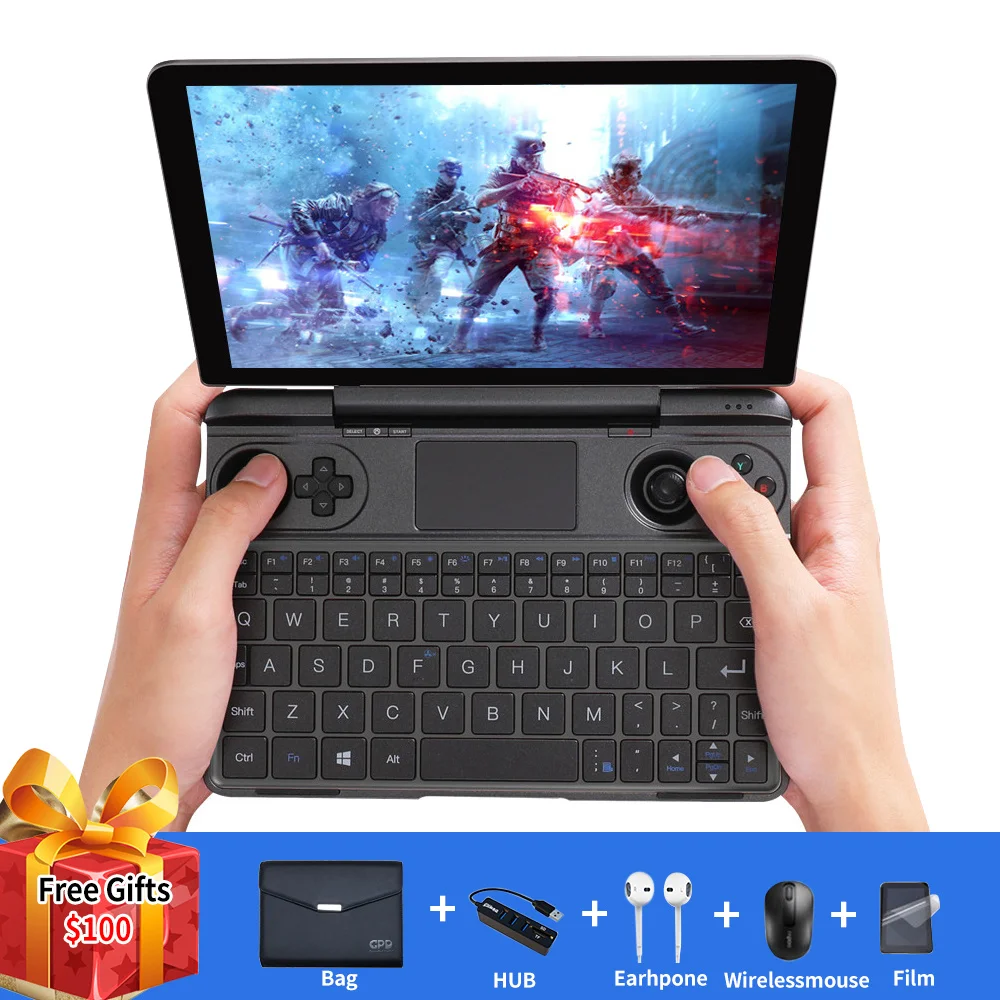 

In stock! gpd win max mini handheld windows 10 game console gameplayer 8 Inch portable umpc tablet pc intel core i7-1195G7