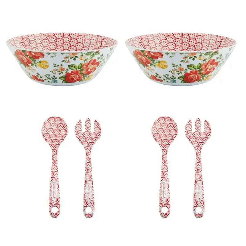 

Serving Set in Vintage Floral Restaurant plates Sauce dish Green dishes Modern plates